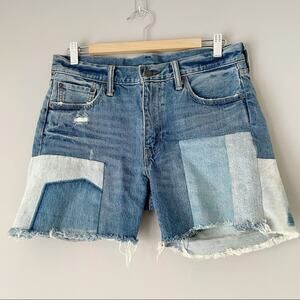 Levi’s 505 Color Block Cut-Off Shorts Sz 29